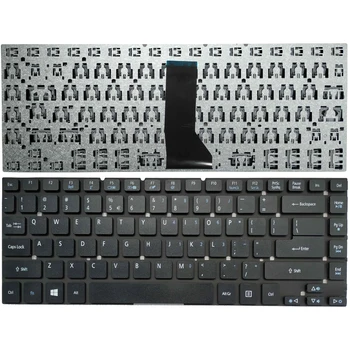 Нов ключодържател САЩ за Acer Aspire V3-471PG V3-471G E5-411G E5-421 E5-421G E5-471 E5-471G ES1-511 клавиатура на лаптоп САЩ черен