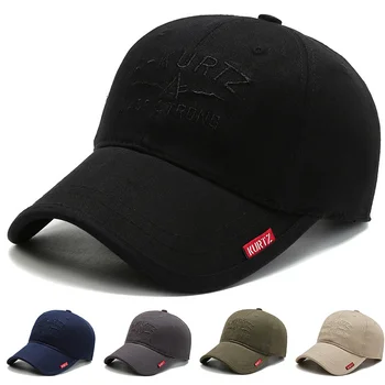 Бейзболни шапки, памучни шапки, регулируем шапка за татко, обикновена бейзболна шапка, унисекс, шапки за шофьори на камиони, спортна шапка
