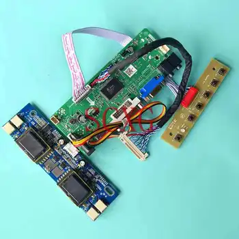 LCD дисплей Матрица такса контролера е Подходящ за M201P1-L01/L02/L03/L05 VGA DVI HDMI-Съвместим DIY Комплект 30 Pin, LVDS 4CCFL 20,1 