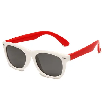 Нови детски поляризирани очила TR90 за момчета и момичета, Слънчеви очила, Силиконови очила, подарък за деца, Детски очила с UV400