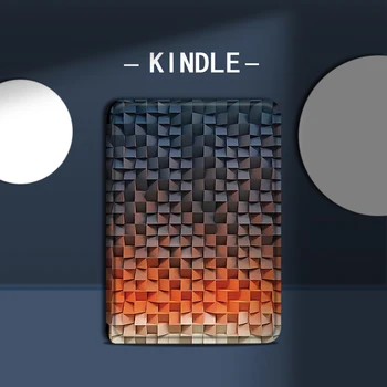 Калъф KPW5 за Kindle Paperwhite 5 в обикновена синя клетка за Kindle 658 Youth Издание, обложки за Kindle Papaerwhite 4 Funda
