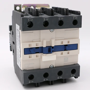 Електрически магнитен Контактор за променлив ток LC1D80004R7 4P 4NO LC1-D80004R7 125A 440V Бобина на променлив ток