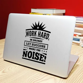Успешна цитирам думи на мъдростта, стикер за лаптоп Macbook Pro Air 13 15 Retina 14 16 инча, vinyl корица Mac, надпис, етикет за лаптоп