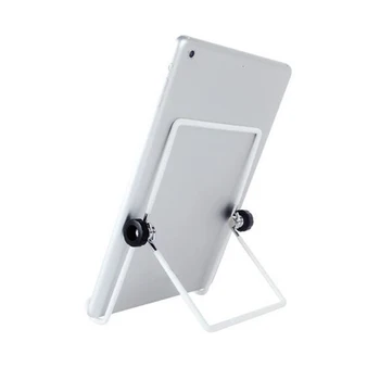 Настолна метална многоугольная нескользящая поставка за Преносим сгъваема регулируема стойка за iPad 2 3 4