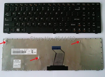 Нова Оригинална Клавиатура за лаптоп от САЩ Lenovo IdeaPad B590 B590A B590A-BEI B590A-BNI B590A-IFI B590A-i-тата B590G B590G-BEI