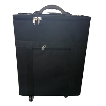 Чанта за носене на проби оптични куфар за продавача, с капацитет 120 бр. рамки /72 бр. слънчеви очила с съемником и колела