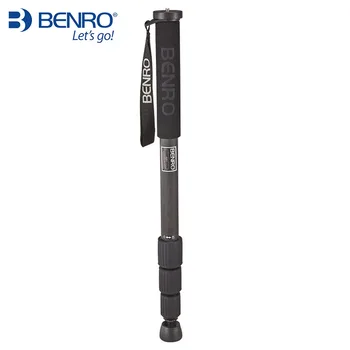лесен и гъвкав професионален преносим монопод BENRO C28T от въглеродни влакна на 4 коляното