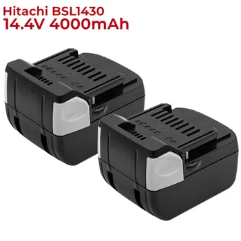 Сменяеми литиево-йонна батерия Hitachi 14,4 v 4000 ма за електрически инструменти combo kit BSL1430 BSL1460B BSL1830 BSL1860B