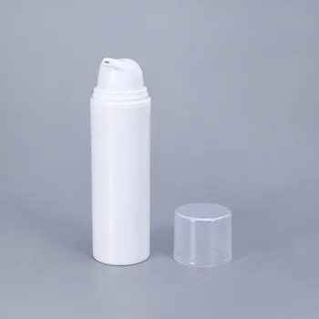 Еднократна вакуумно бутилка лосион за обем 30 мл 50 мл Празна бутилка за еднократна употреба за крем, лосион за кожата, опаковъчни контейнери 10 бр.