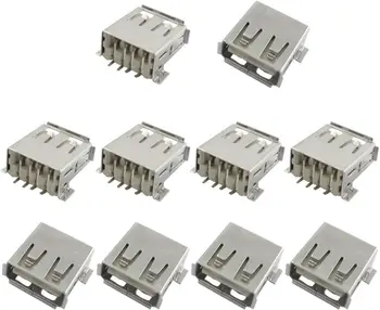 10 x USB конектор тип A за да се свържете паяльного адаптер