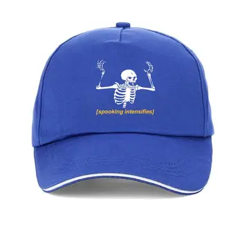 Солнцезащитная шапка, страшно бейзболна шапка с виртуален скелет, топла лятна мъжка мода