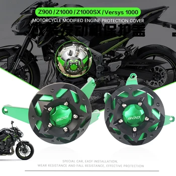 2022 За KAWASAKI Z900 Z1000 Z1000SX Versys1000 2017-2022 Мотоциклет С ЦПУ Двигател Защитно покритие Обтекател Защита на Плъзгачи на Отбивка Хастар