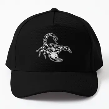 Черна бейзболна шапка с насекоми-със скорпиони, ежедневни солнцезащитная шапка, спортна пролет 
 Лятна дамска шапка с принтом риба, черен