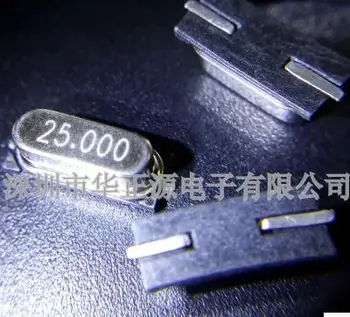100шт HC-49S 49S 25 Mhz 25 М 25 Mhz SMD Пасивен crystal
