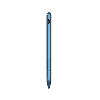 Активен стилус за Microsoft Surface Pro 8 7 6 5 4 X лаптоп 4096 Нива на деформация на дланта на налягане-син