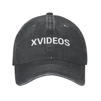 Нови памучни видео клипове в стил пънк X Бейзболна шапка за мъже и жени, регулируема спортна шапка за татко